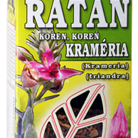 Ratan (Kramerie trojmužná) kořen 50g Ratanhiae (Krameria triandra) radix cons.