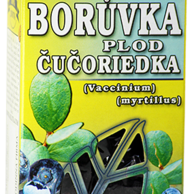 Borůvka černá (brusnice) plod 50g Vaccinium myrtillus fructus tot.