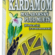 Kardamom obecný plod mletý 100g Elettaria cardamomum fructus cons.