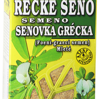 Řecké seno (Pískavice) semeno mleté 100g Trigonella foenum-graeceum semen cons.
