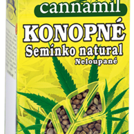 Cannamil Konopí semínko natural 180g Cannabis sativa semen tot.
