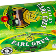Ceylon green EARLGREY OP 40g(20x2g) LEAF Listový zelený čaj