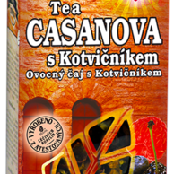 Casanova tea s kotvičníkem 50g 100% přírodní ovocný čaj neobsahuje aromata