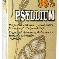 Psyllium 98% čistota přírodní vláknina 100g Psyllium ovata Husk