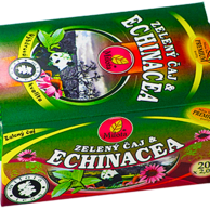 Zelený čaj s echinaceou 40g(20x2g) Milota teas Premium