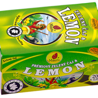 Zelený čaj lemon 40g(20x2g) Milota teas Premium